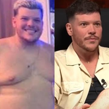 Após perder 45kg, Ferrugem revela que tinha idade biológica era de 78 anos