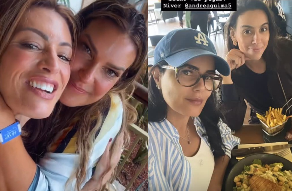 Luma Cesar, Luciele Di Camargo e mais: famosos chegam a Bahia para aniversário de Andrea Guimarães