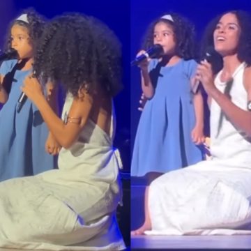 Filha e neta de Vander Lee fazem homenagem emocionante ao cantor em show; veja vídeo