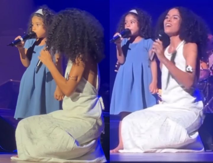 Filha e neta de Vander Lee fazem homenagem emocionante ao cantor em show; veja vídeo