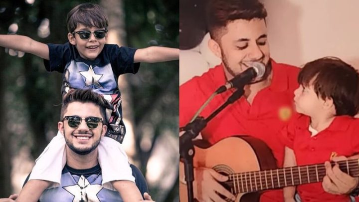 Filhos de Cristiano Araújo emocionam ao falar sobre o pai 10 anos após morte do cantor: ‘Orgulho’