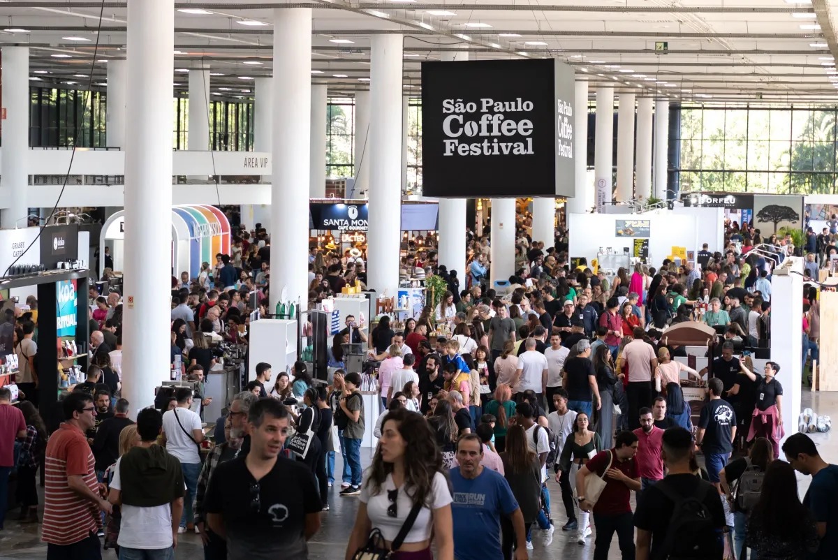 São Paulo Coffee Festival 2025 acontece na Bienal com cafés especiais, gastronomia e música