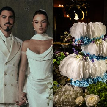 Obra de arte! Bolo do casamento de Giovanna Lancellotti levou 14 dias para ficar pronto