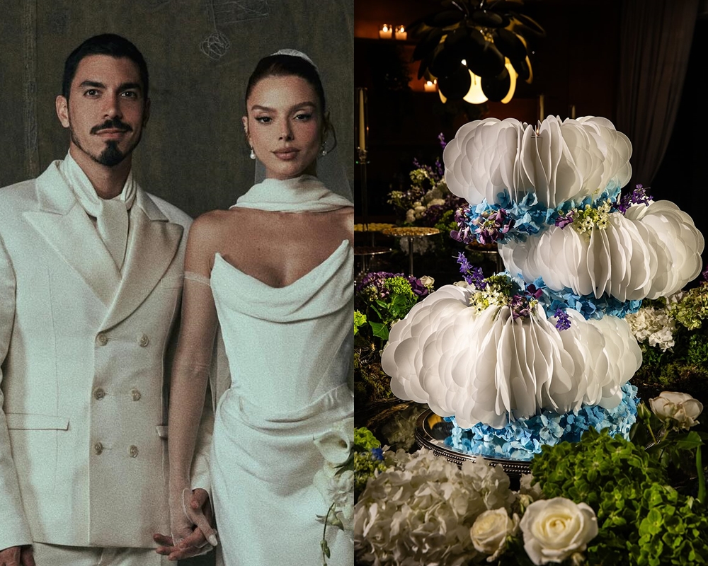 Obra de arte! Bolo do casamento de Giovanna Lancellotti levou 14 dias para ficar pronto
