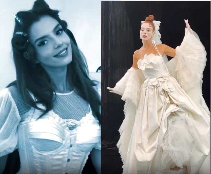 Às vésperas de casamento, Giovanna Lancellotti mostra ensaio vestida de noiva