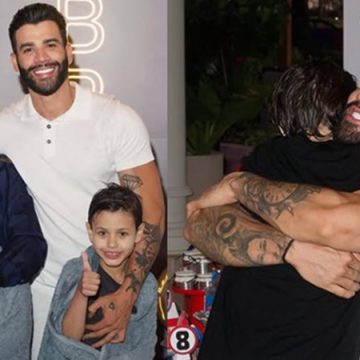 Gusttavo Lima mostra detalhes da festa de aniversário do filho Gabriel: ‘Passa rápido’