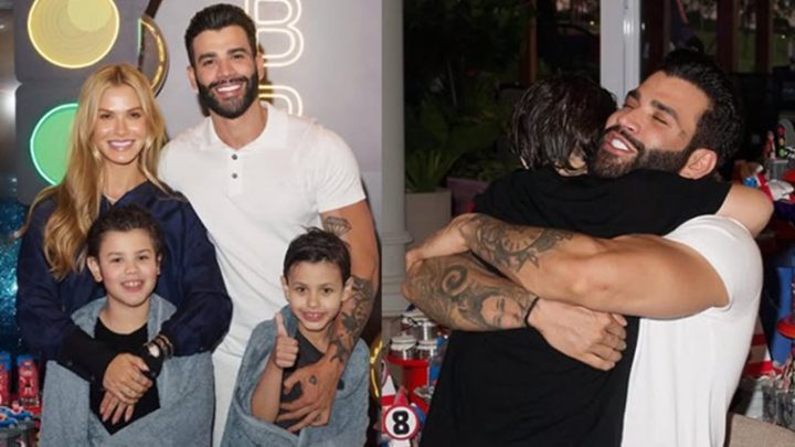 Gusttavo Lima mostra detalhes da festa de aniversário do filho Gabriel: ‘Passa rápido’