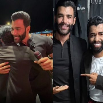 Gusttavo Lima surpreende público e canta com sósia durante show na Bahia; veja vídeo