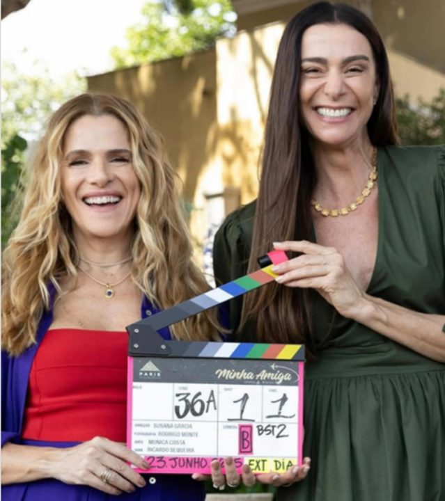 Ingrid Guimarães e Mônica Martelli gravam filme sobre amizade delas em Portugal; saiba mais