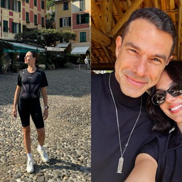 Na Itália, Isis Valverde explora cidade antiga em lua de mel com Marcus Buaiz; veja fotos