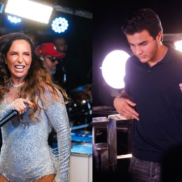 Marcelinho dança em trio de Ivete durante micareta em São Paulo; veja fotos
