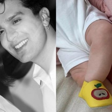 Jade Magalhães mostra a filha Serena e aponta semelhança com Luan Santana: ‘Mini papai’
