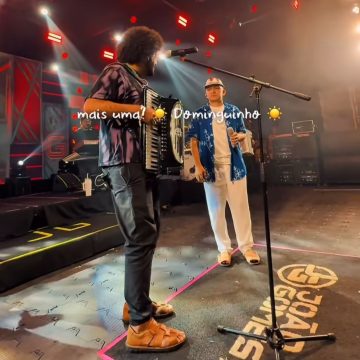 João Gomes e Mestrinho emocionam multidão no São João de Irará com sucessos do projeto ‘Dominguinho’