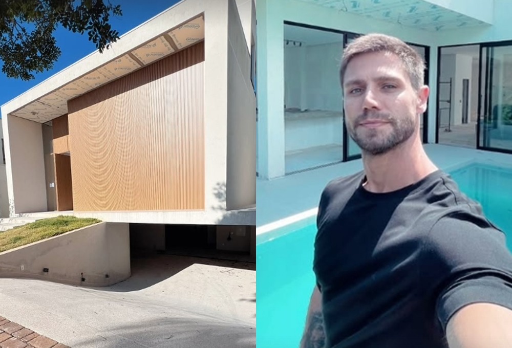 Jonas Sulzbach conclui obra de mansão planejada com Mari Gonzalez após três anos