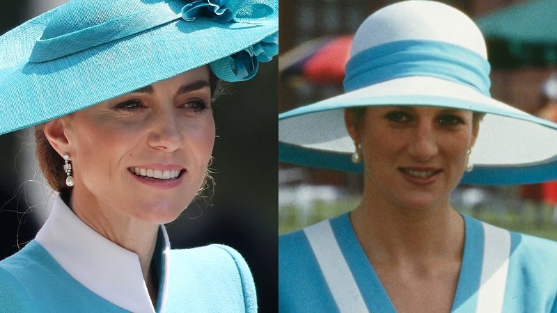 Kate Middleton cria look inspirado na princesa Diana