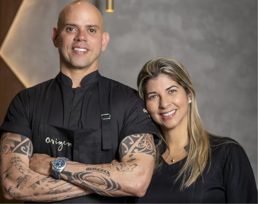 Fabricio Lemos e Lisiane Arouca assumem rooftop do Villa Andrea e comandarão novo restaurante no Centro Histórico de Salvador