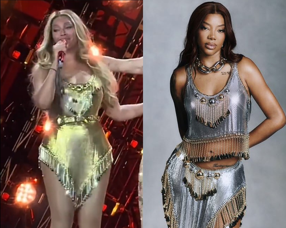Coincidência fashion! Beyoncé surge com look usado por Ludmilla no Carnaval