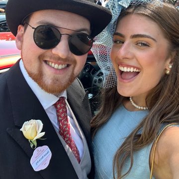 Com vestido deslumbrante, Luma Cesar participa do Royal Ascot na Inglaterra