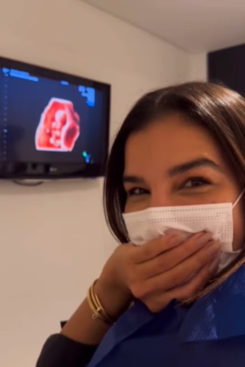 Mariana Rios compartilha primeira imagem do ultrassom do filho e emociona: “Sinto fluir teu rio de vida aqui”