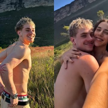 Juliano Floss e Marina Sena curtem clima de romance na Chapada Diamantina; veja fotos