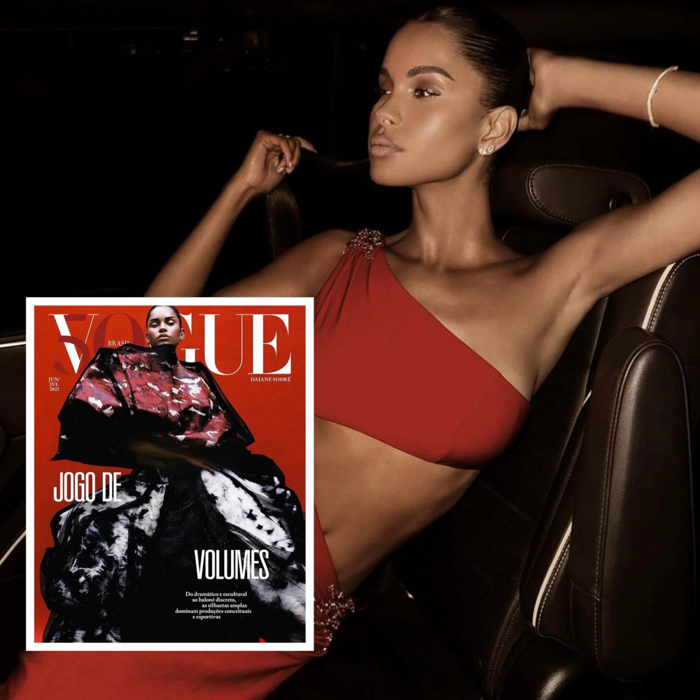 De infância na Chapada Diamantina às passarelas no mundo: baiana radicada em Nova York é a nova capa da Vogue Brasil