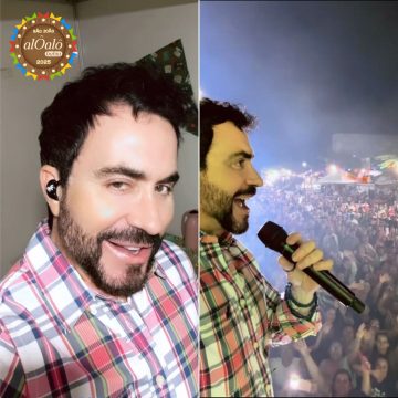 Padre Fábio de Melo se apresenta no interior da Bahia e celebra o São João: “Nossa festa é aqui em Quijingue”