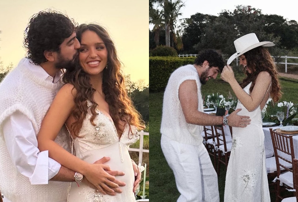 Rafa Kalimann e Nattan revelam sexo do bebê e emocionam com homenagem; assista