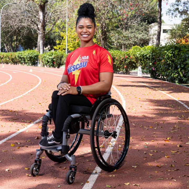 Medalhista paralímpica Raíssa Machado participa da Liga Esportiva NESCAU®️ em Salvador