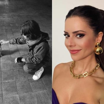 Sandy celebra aniversário de 11 anos do filho e posta fotos inéditas