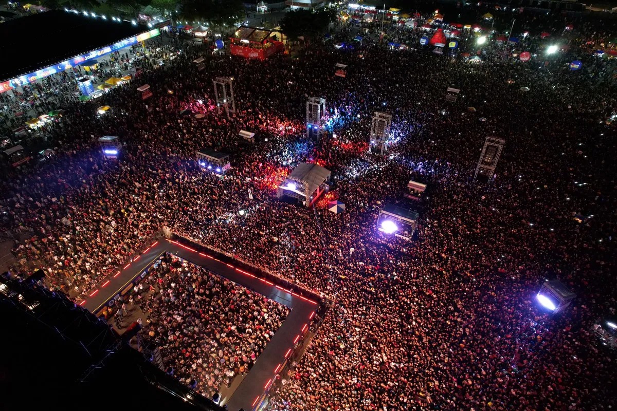 São João 2025 no Parque de Exposições terá mais de 50 atrações em seis dias de festa gratuita; confira programação