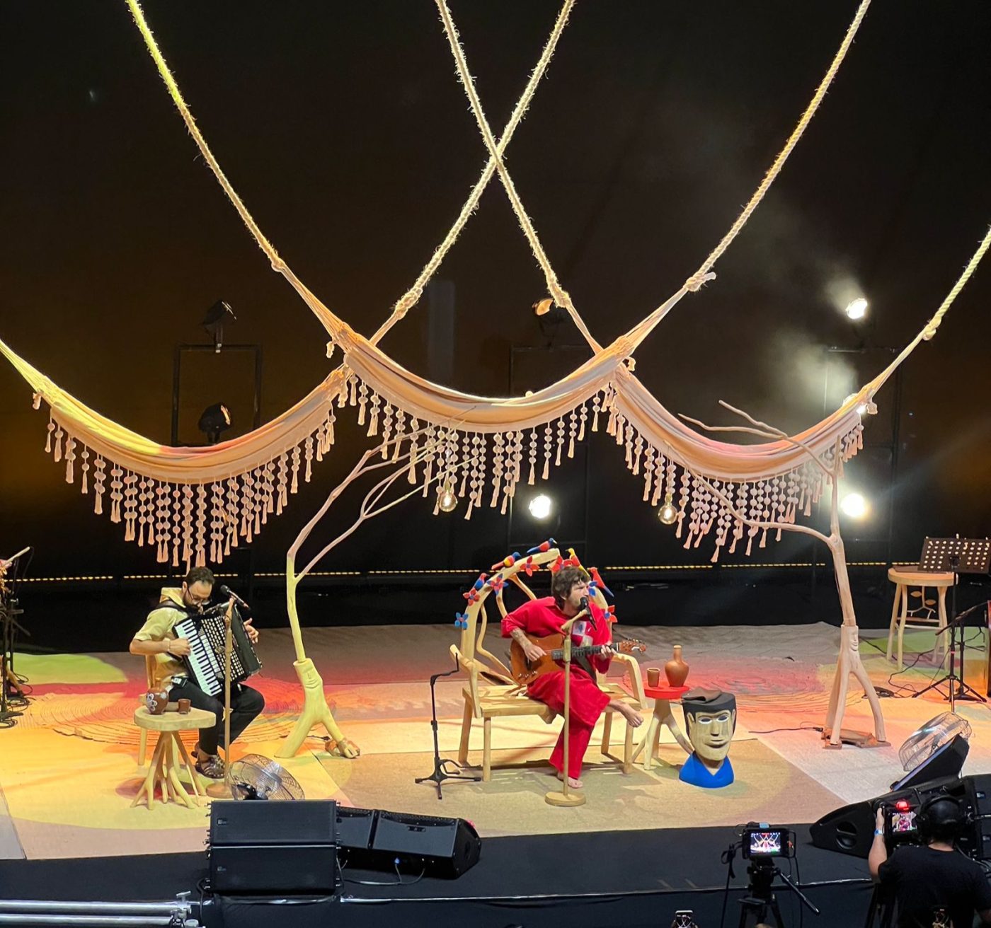 Saulo e Daniel Neto celebraram a cultura nordestina com show especial na Concha Acústica do TCA