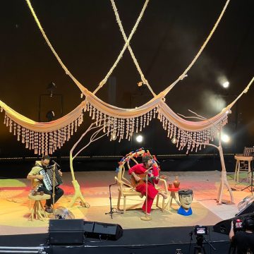 Saulo e Daniel Neto celebraram a cultura nordestina com show especial na Concha Acústica do TCA