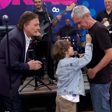 Serginho Groisman fala de homenagem feita pelo filho no Altas Horas: ‘Me segurei para não chorar’