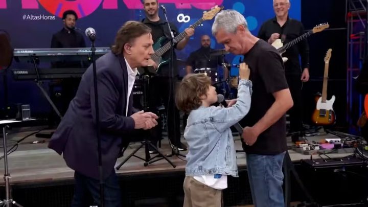 Serginho Groisman fala de homenagem feita pelo filho no Altas Horas: ‘Me segurei para não chorar’