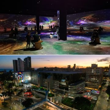 Salvador ganha primeiro espaço de arte digital permanente em shopping no Brasil com estreia da exposição imersiva “Viagem ao Espaço”