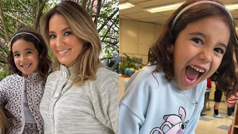 Ticiane Pinheiro atende pedido especial da filha com Cesar Tralli, Manuella: ‘Ela quis’
