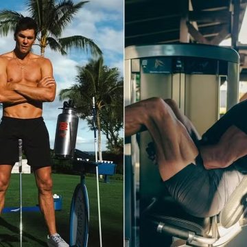 Aos 47 anos, Tom Brady ostenta físico sarado e exibe rotina de treinos; veja fotos