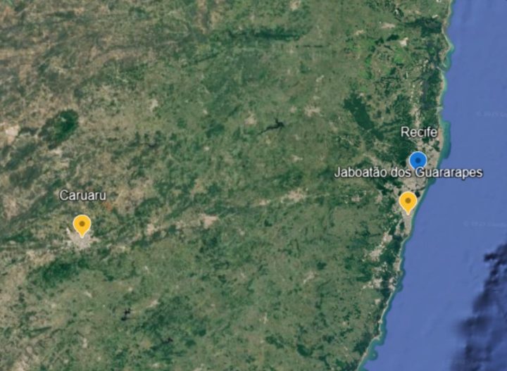 Pernambuco registra três tremores de terra em sequência