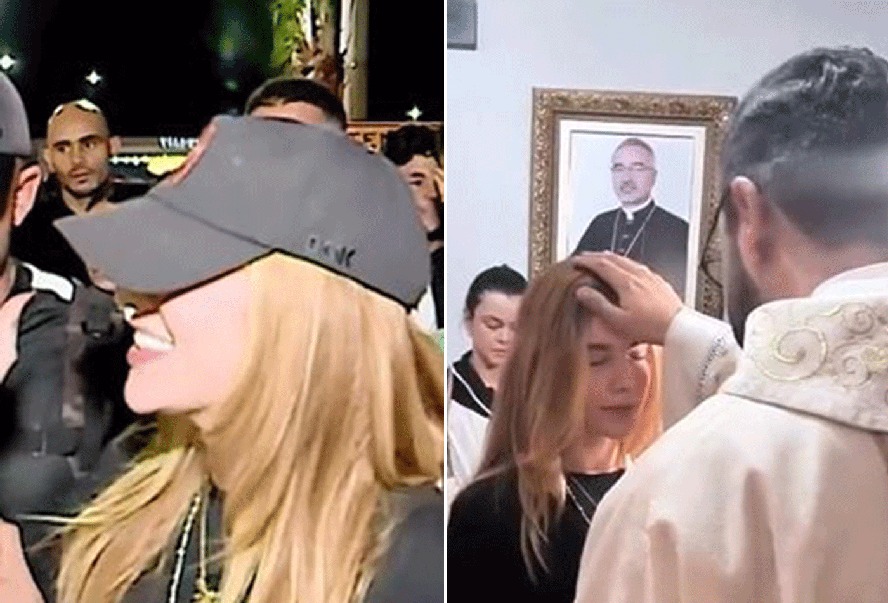 Um mês após separação de Zé Felipe, Virginia Fonseca faz romaria até santuário em Goiás