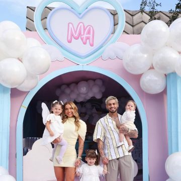 Virginia Fonseca e Zé Felipe fazem post juntos celebrando 4 anos da filha primogênita