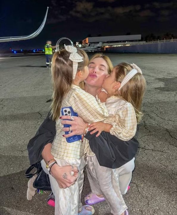 Virginia Fonseca reencontra filhas após viagem à China: “Vieram me buscar no hangar!”