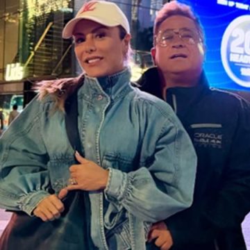 Poliana Rocha mostra momento de carinho entre Zé Felipe e Leonardo: ‘Amores da minha vida’