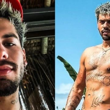 Solteiro, Zé Felipe surpreende ao exibir seu corpo atual: ‘Gato demais’