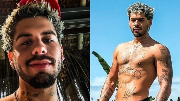 Solteiro, Zé Felipe surpreende ao exibir seu corpo atual: ‘Gato demais’