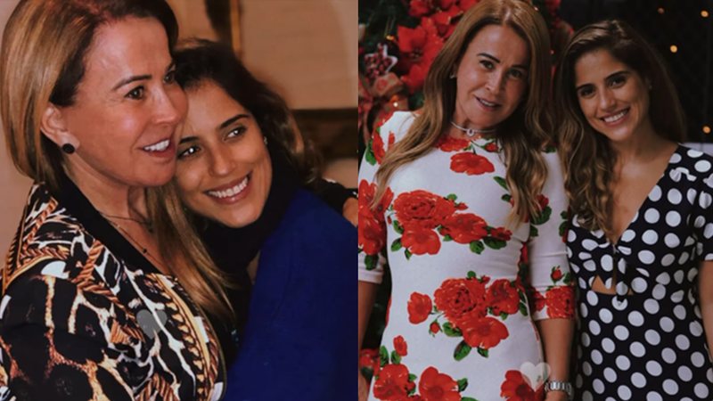 Camilla Camargo celebra aniversário da mãe, Zilu: ‘Merece’