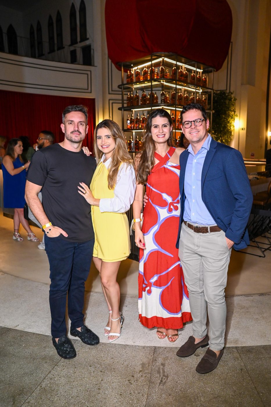 Elvo, Luísa Fernandes, Priscilla e Rafael Alves