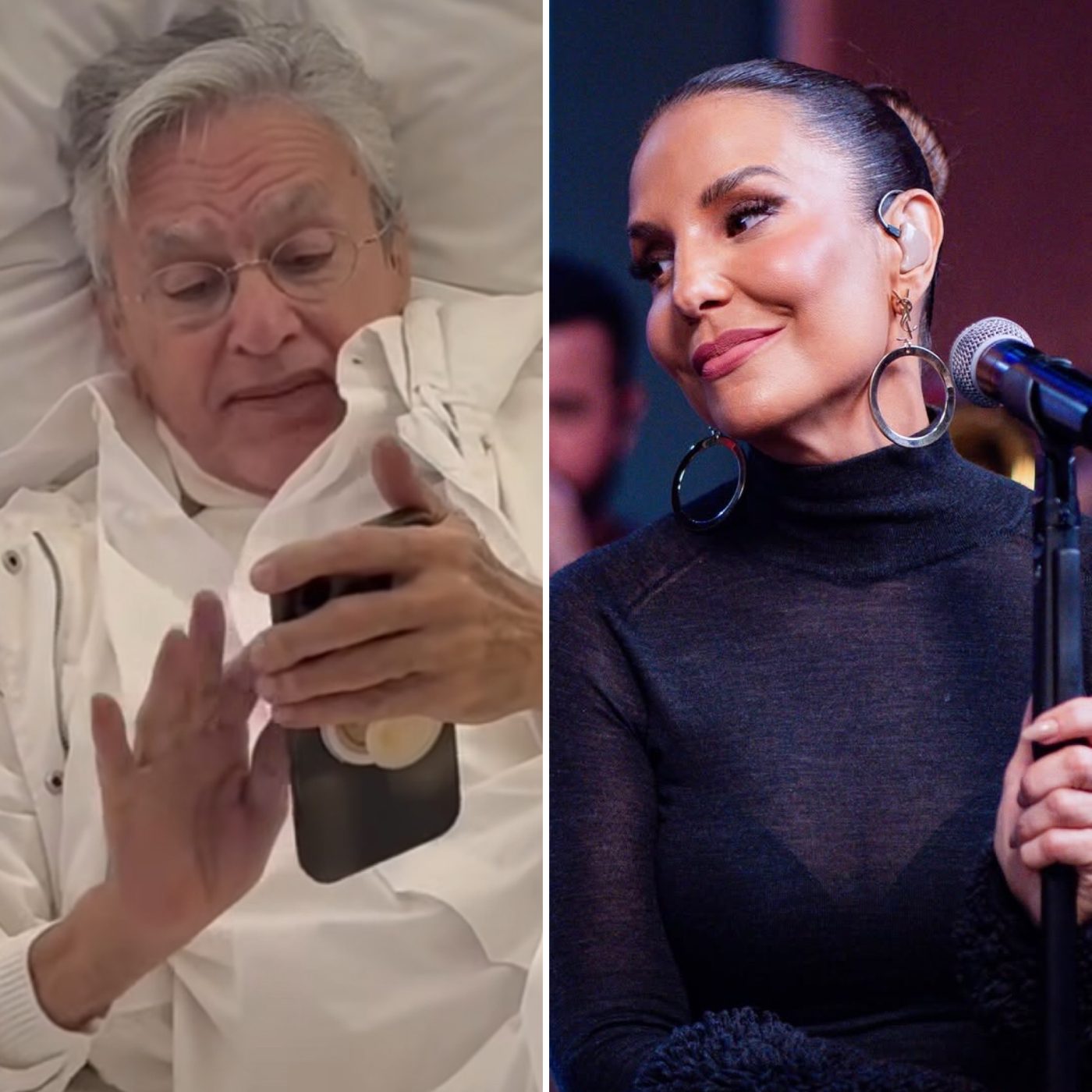 Caetano Veloso reage a Ivete Sangalo cantando ‘Trem das Cores’: ‘Fiquei apaixonado’