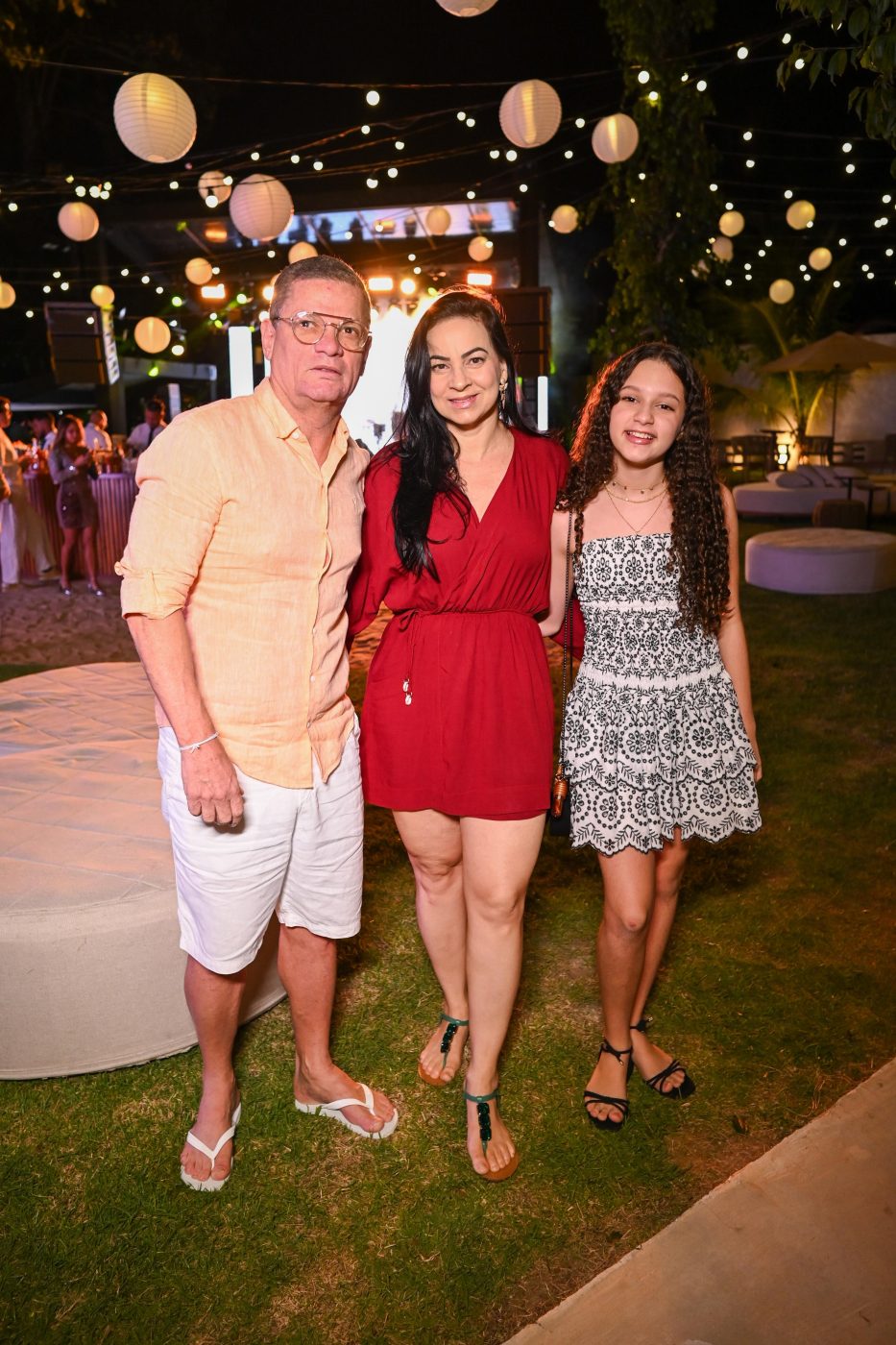 Nelson, Grazi e Valentina Sena