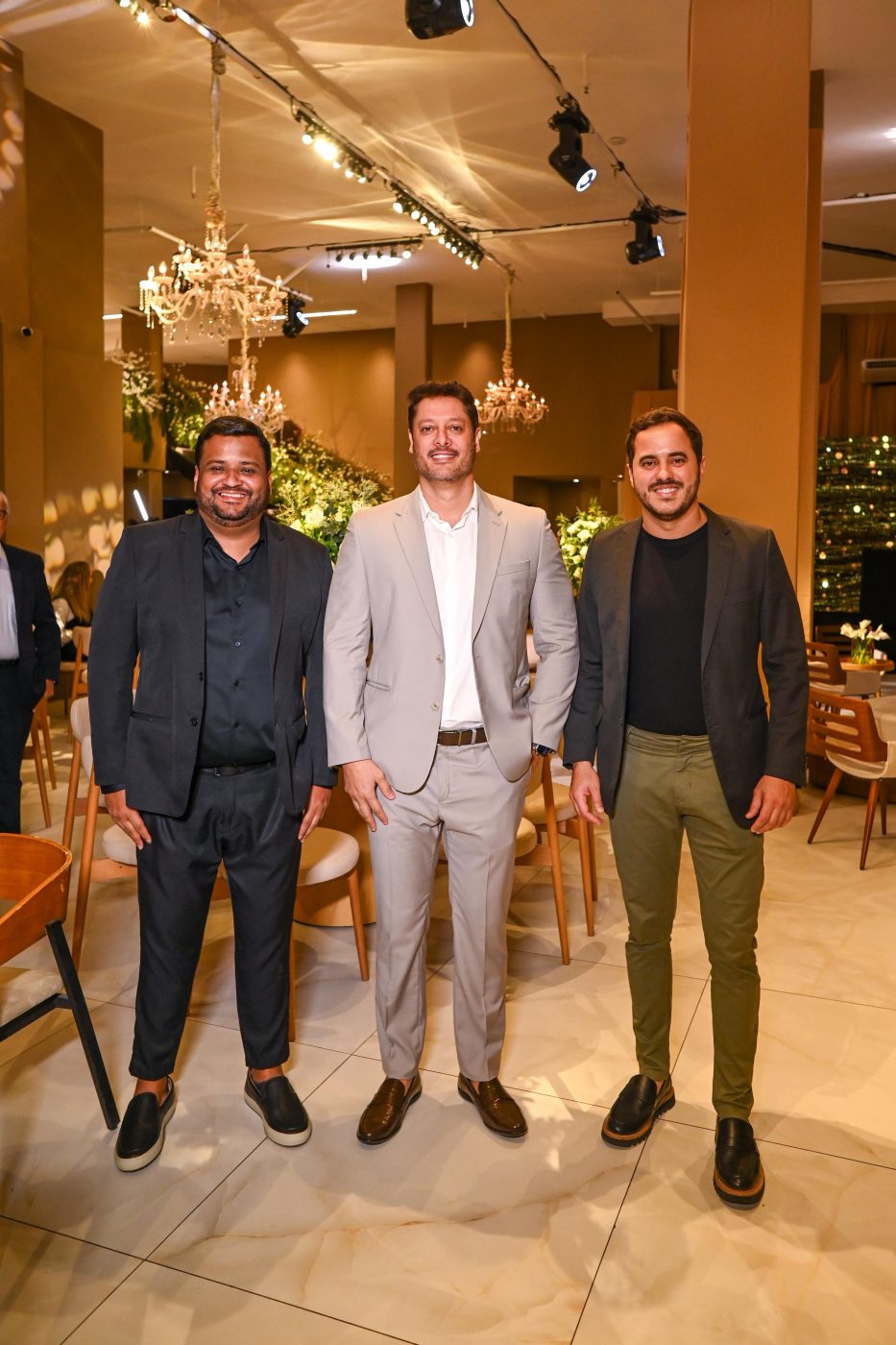 Alan Rocha, André Garin e Paulo Gabriel Carvalho