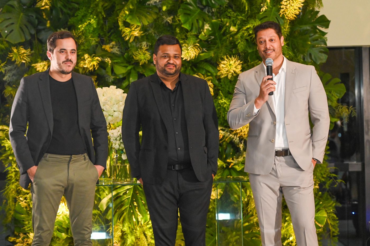 Paulo Gabriel Carvalho, Alan Rocha e André Garin